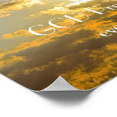 Bruinbaar Psalm 119:11 sunset poster (Hoek)
