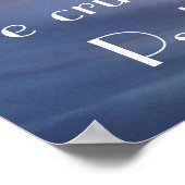 Bruinbare verse Psalm 34:18 zonsondergang Poster (Hoek)