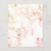 Bruinbruingebladerte met eucalyptus gouden marmer (Achterkant)