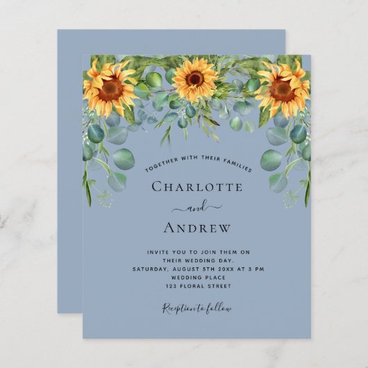 Bruinbruinkoolzaadblauw (Voorkant / Achterkant)