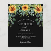 Bruinbruinzonnebloemen eucalyptuszwart (Voorkant)