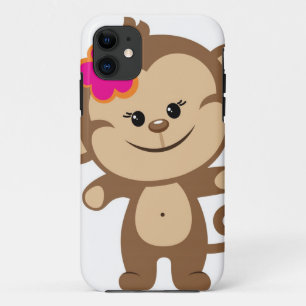 Bruine aap iPhone 5-telefoontas Case-Mate iPhone Case