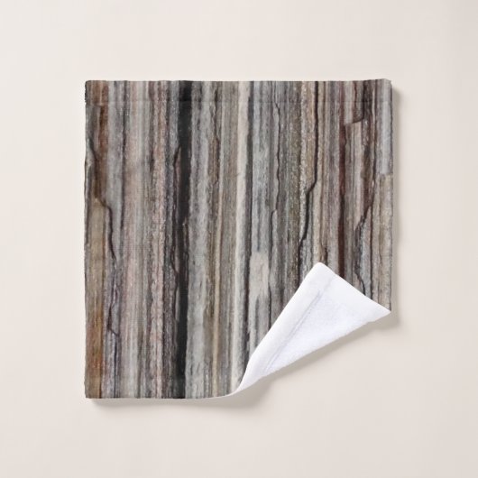 Bruine aarde Toon rots laag foto badhanddoek set Bad Handdoek (Wasdoekje)