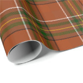 Bruine aardse karotartaan cadeaupapier (Rol Hoek)