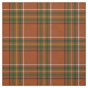 Bruine aardse plaid tartan stof