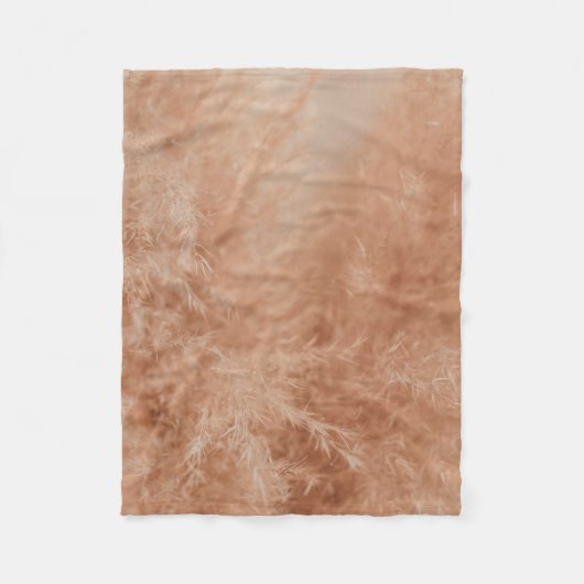 Bruine achtergrond fleece deken (Voorkant)