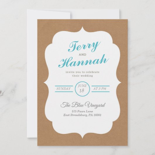 Bruine achtergrond Land Kaart (Voorkant)