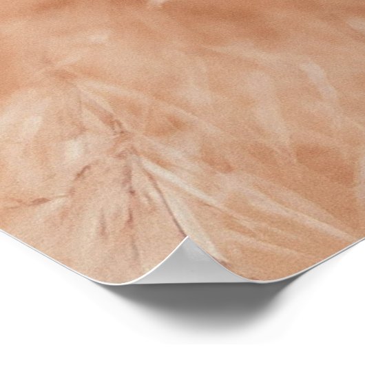 Bruine achtergrond poster (Hoek)