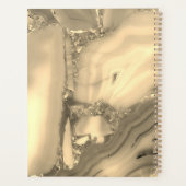 Bruine agaat planner (Achterkant)