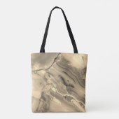 Bruine agaat tote bag (Achterkant)