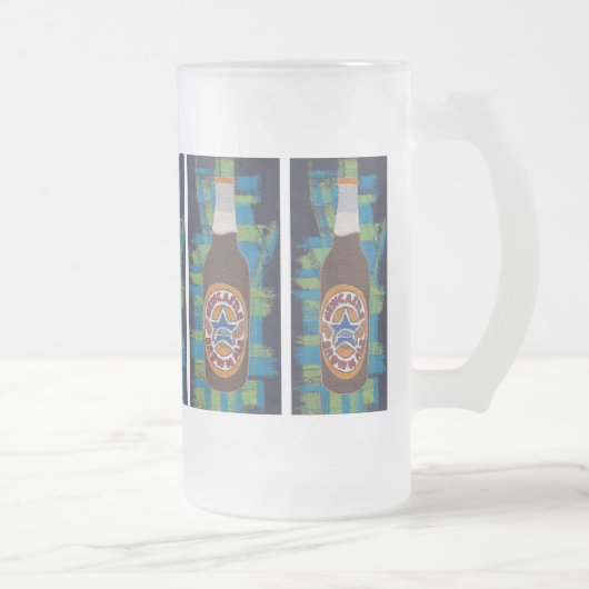 Bruine Ale Matglas Bierpul (Rechts)
