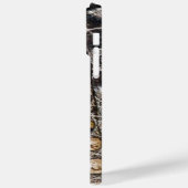 Bruine Amerikaanse Alligator Huid Textuur Case-Mate iPhone Case (Achterkant / Links)