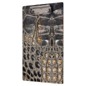 Bruine Amerikaanse alligator huidtextuur Klembord (Links)