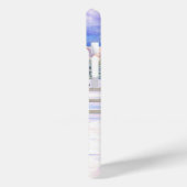 Bruine baai met zigeunerbanner ontwerppaard in sne Case-Mate iPhone case (Achterkant / Links)
