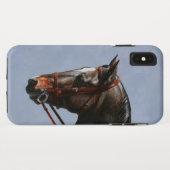 Bruine Baai Oldenburg Paardenportret Case-Mate iPhone Case (Achterkant (horizontaal))