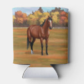 Bruine baai Quarter Horse Stallion Blikjeskoeler (Achterkant)