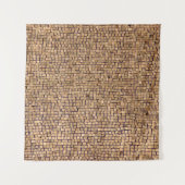 Bruine baksteen wandkleed (Voorkant)