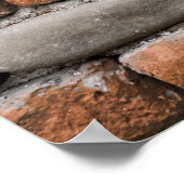 Bruine bakwand poster (Hoek)