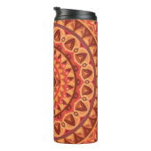 Bruine basis Mandala Thermosbeker (Geroteerd rechts)