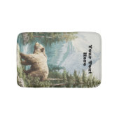 Bruine Beer Badmat (Voorkant)