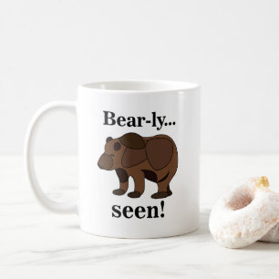 Bruine Beer Dier Grappige Humor Quote Koffiemok