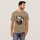 Bruine Beer T-shirt (Voorkant volledig)
