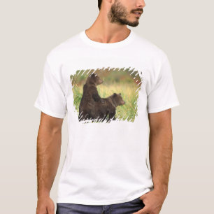 bruine beer, Ursus arctos, grizzlybeer, Ursus 2 T-shirt