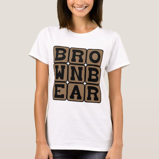 Bruine beer, Ursus Arctos T-shirt (Voorkant)
