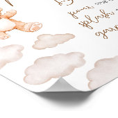 Bruine Beren ballon Bearly Wait Mom Osa Bar Poster (Hoek)