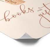 Bruine Beren ballonnen Baby Boeken en geschenken P Poster (Hoek)