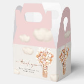 Bruine Beren ballonnen voor draagtas Bedankdoosjes (Geopend)