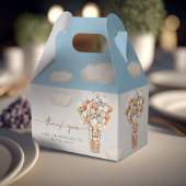 Bruine Beren ballonnen voor draagtas Bedankdoosjes