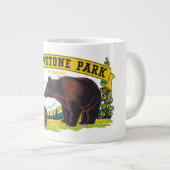  bruine Beren in het nationale park van Yellowston Grote Koffiekop (Voorkant rechts)