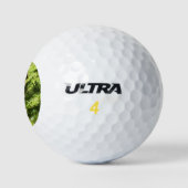 Bruine berenfamilie golfballen (Logo)