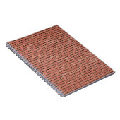 Bruine betonsteen notitieboek (Rechterzijde)