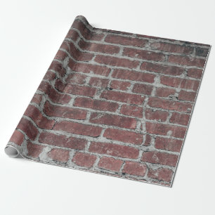 Bruine betonwand cadeaupapier