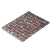 Bruine betonwand notitieboek (Linkerzijde)