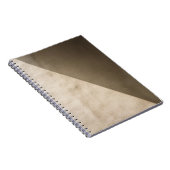 Bruine betonwand notitieboek (Rechterzijde)