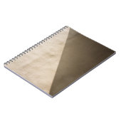 Bruine betonwand notitieboek (Linkerzijde)