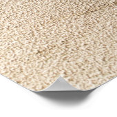 Bruine betonwand poster (Hoek)