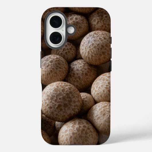 Bruine beukenchampignon (Hypsizygus Marmoreus) leu Case-Mate iPhone Case (Achterkant)