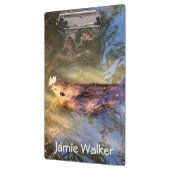 Bruine Bever Zwemmen Klembord (Links)