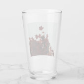 Bruine bladeren glas (Achterkant)