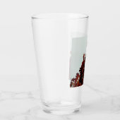 Bruine bladeren glas (Rechts)