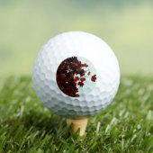 Bruine bladeren golfballen (Insitu Shirt)