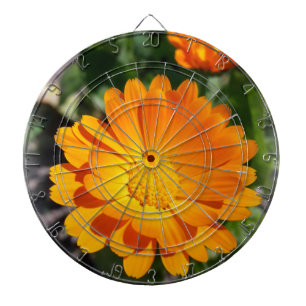 bruine bloem dartbord
