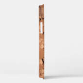 Bruine bodems Case-Mate iPhone case (Achterkant / Rechts)