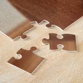 Bruine bokshond legpuzzel (Zijkant)