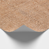 Bruine bolap op wit blad. Abstracte back-up Cadeaupapier (Hoek)