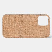 Bruine bolap op wit blad. Abstracte back-up Case-Mate iPhone Case (Achterkant (horizontaal))